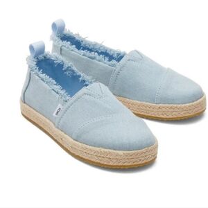 Toms Alpargatas Wash Blue Denim